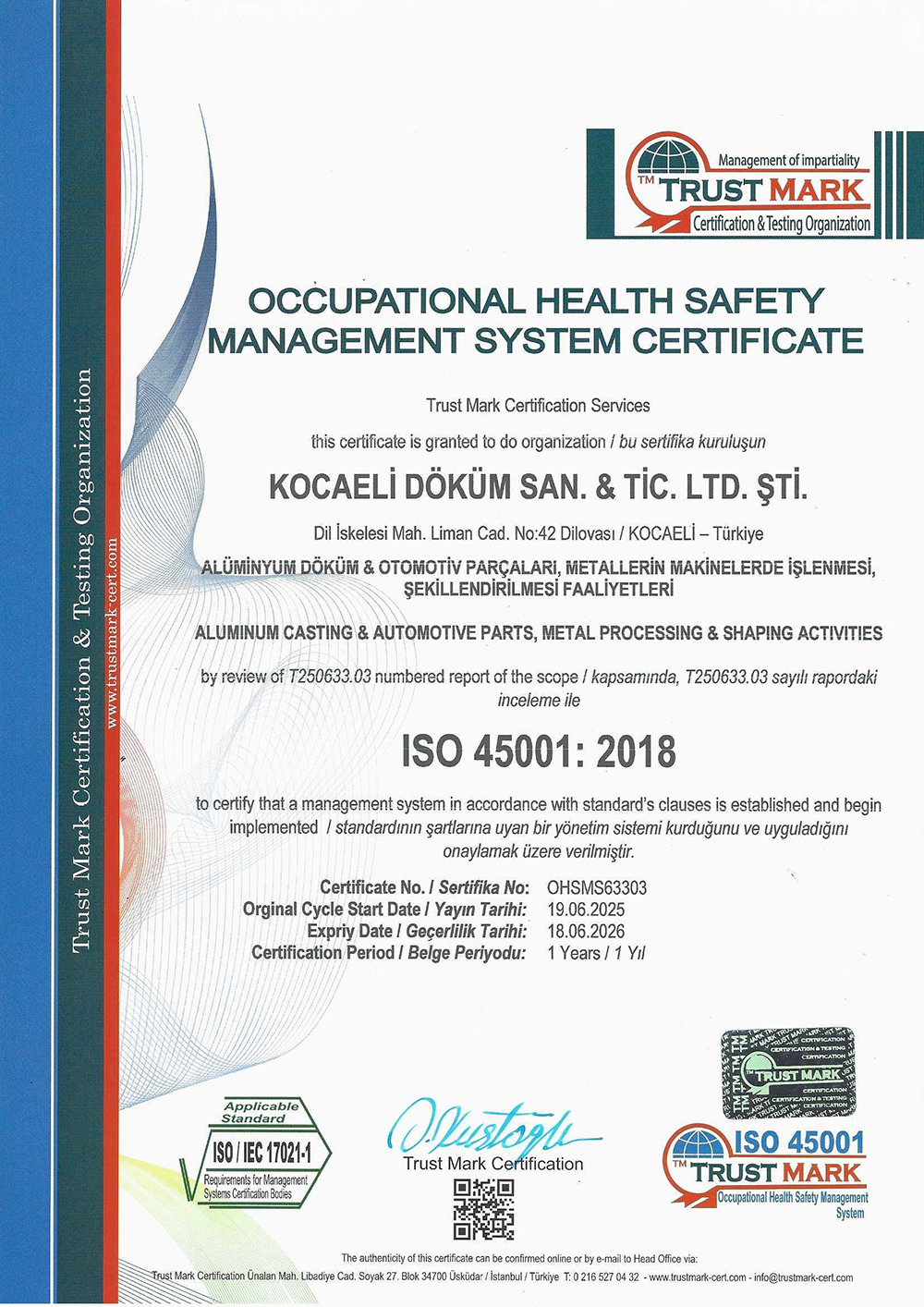 ISO 45001