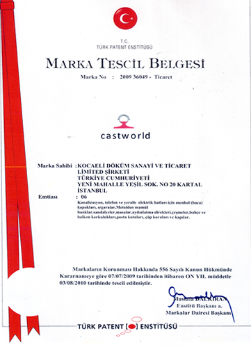 Marka Tescil Belgesi